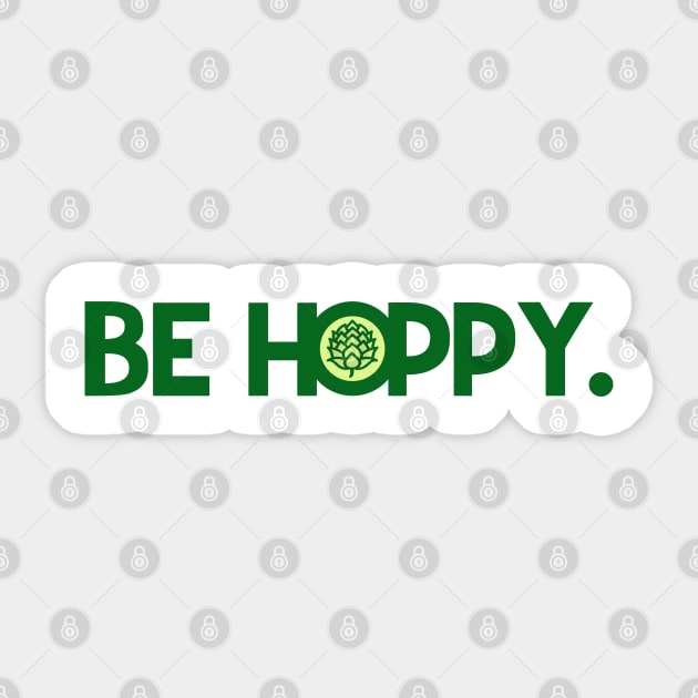 Be Hoppy Sticker by ilrokery